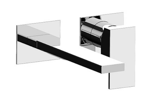 VITA DUE 35547 - Wall-mounted washbasin mixer with flow limiter _ Rubinetterie Frattini